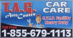 tag auto centre sign