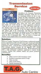 Tag Auto Centre Transmission Service